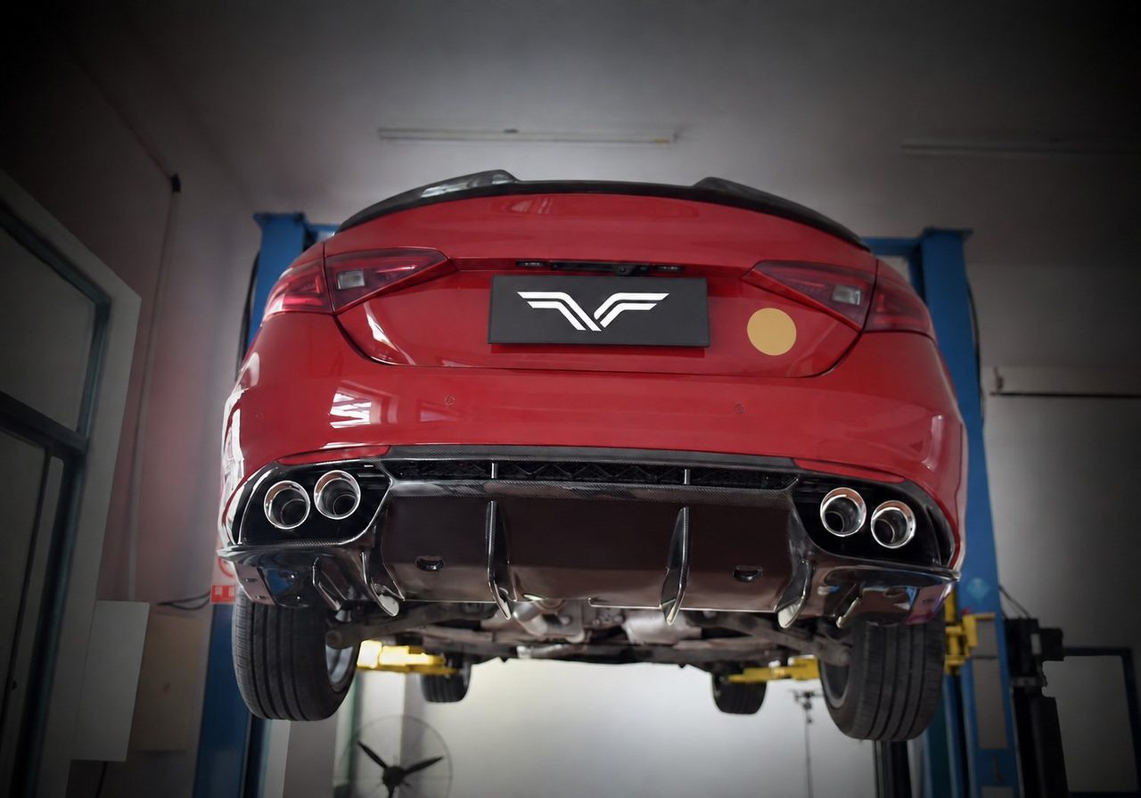 Alfa Romeo Giulia 2.0T Cat-back