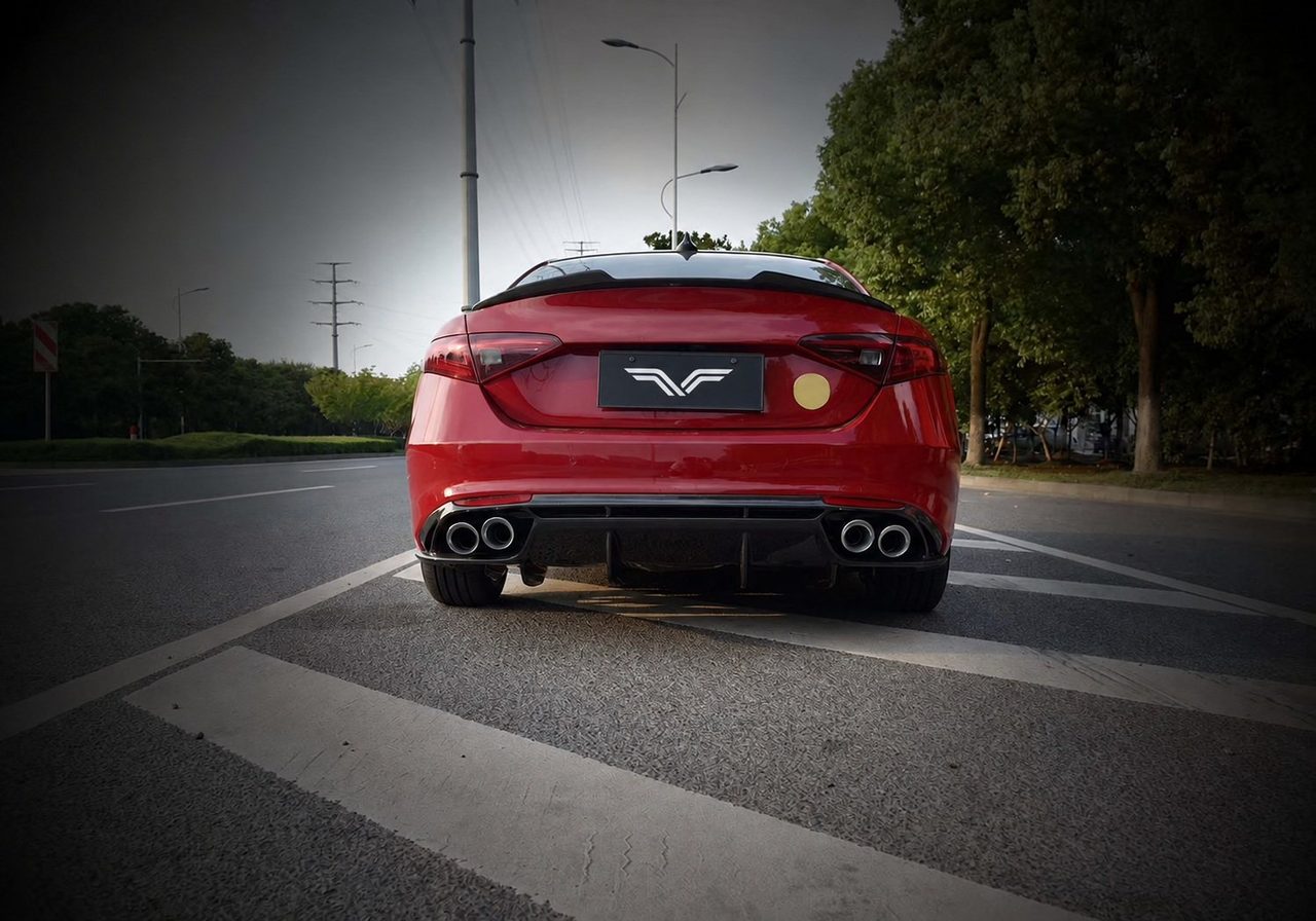 Alfa Romeo Giulia 2.0T Cat-back