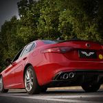 Alfa Romeo Giulia 2.0T Cat-back — 8