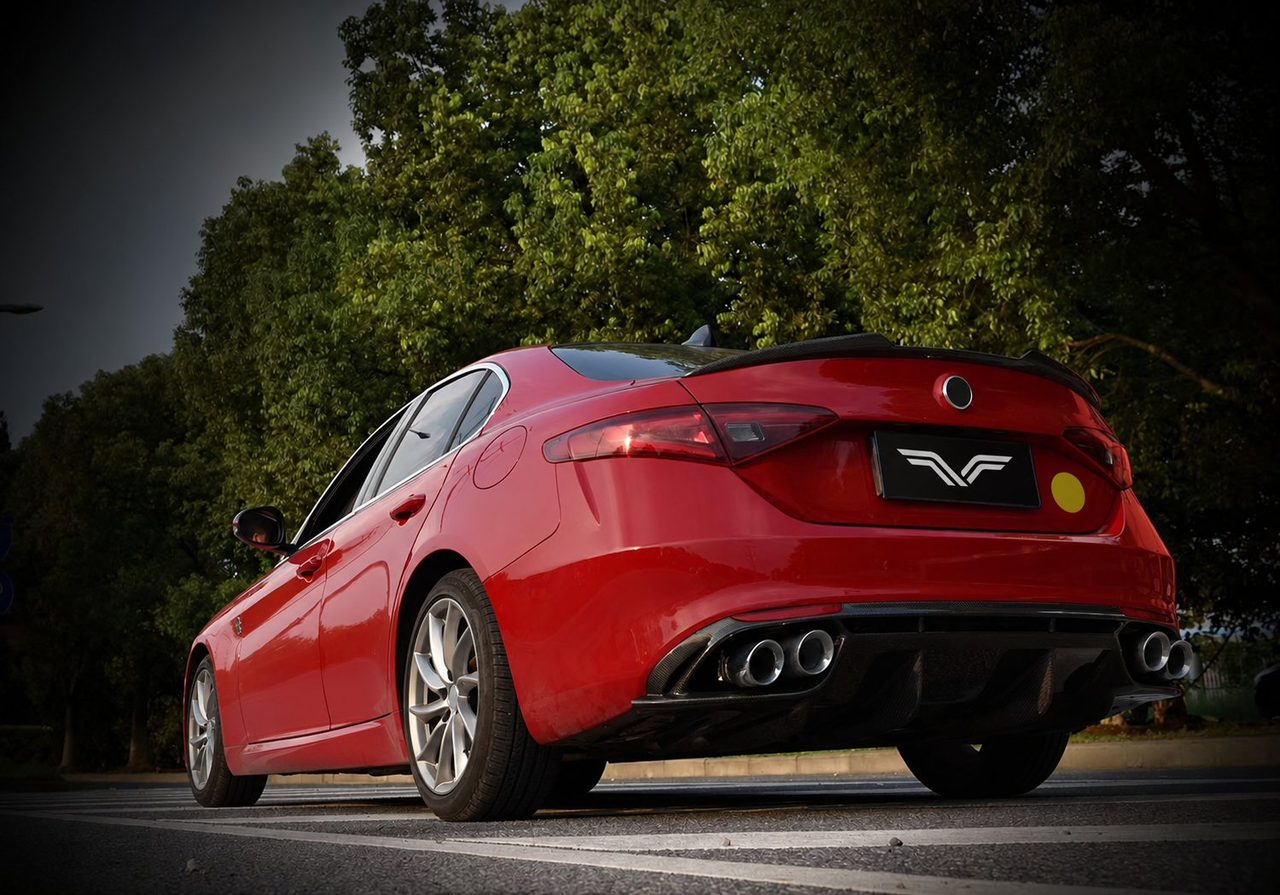 Alfa Romeo Giulia 2.0T Cat-back