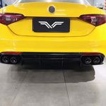 Alfa Romeo Stelvio 2.0T Quadrifoglio Verde Cat-back — 9