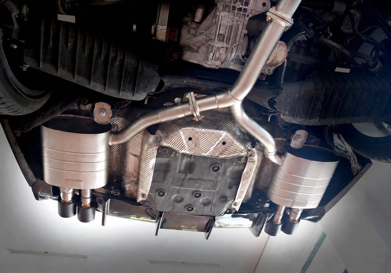 Audi A4 2019 Abgasanlage