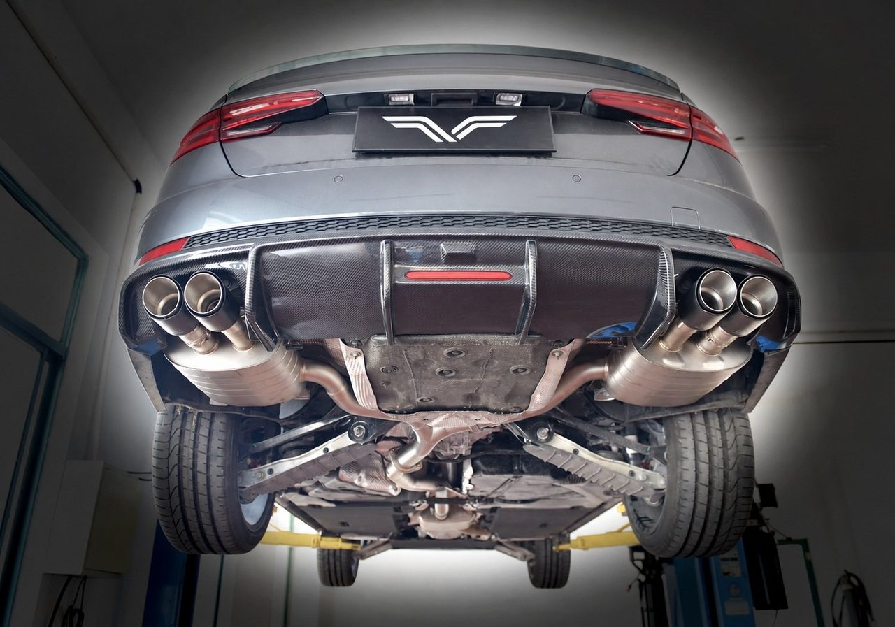 Audi A4 2019 Abgasanlage