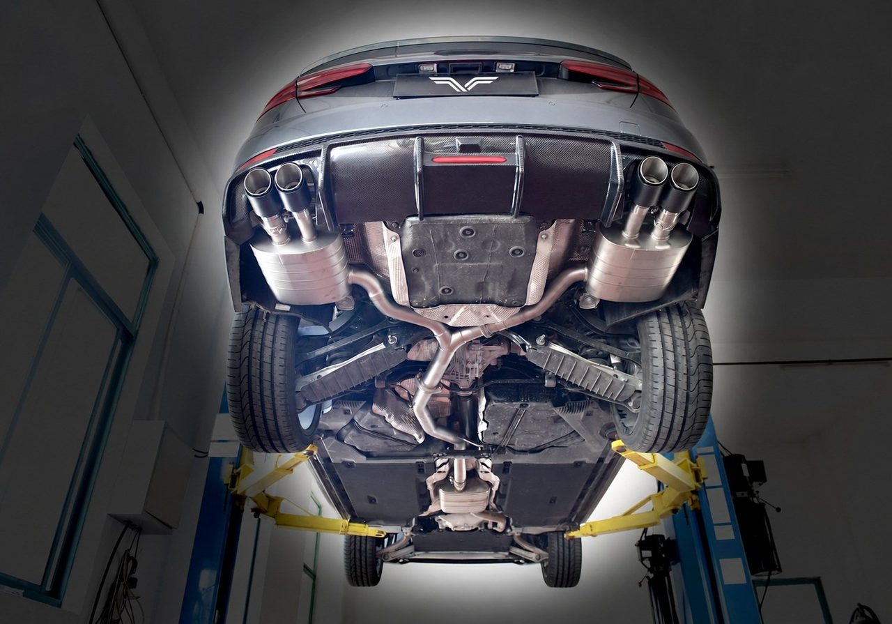 Audi A4 2019 Abgasanlage