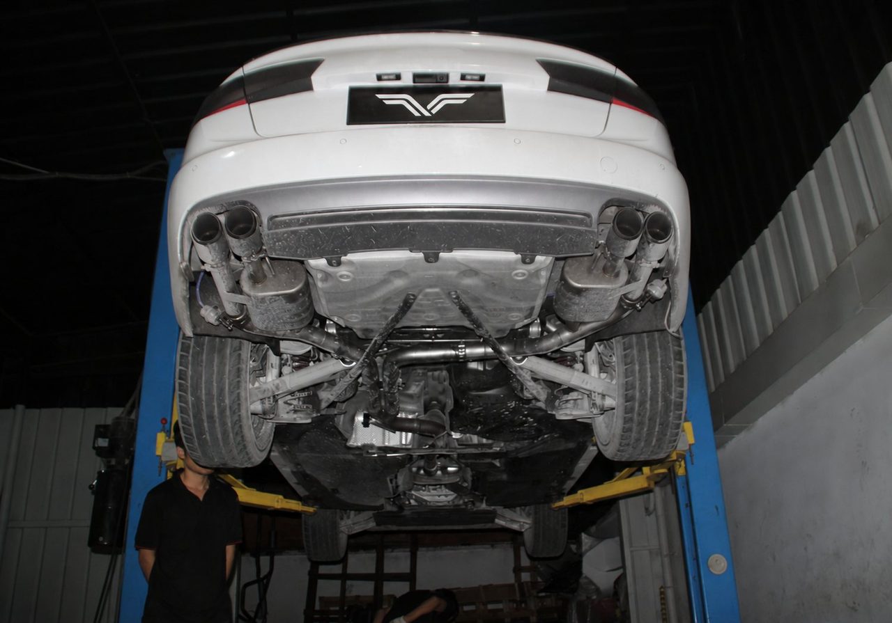 Audi A6 2.0T Front pipe / Cat-back