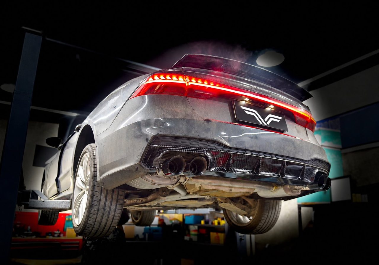 Audi A7 2019 Front pipe / Cat-back