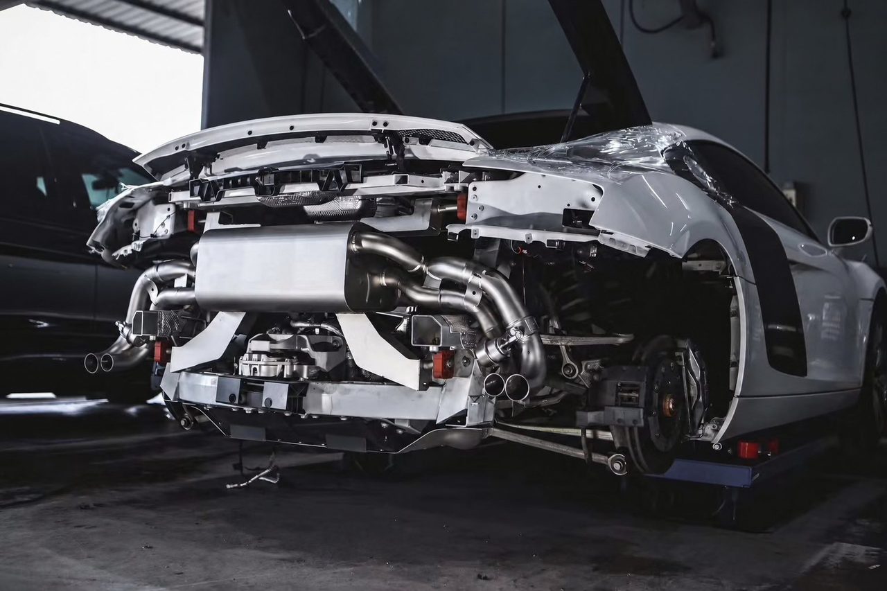 Audi R8 V8 4.2 2013–2016 Abgasanlage aus Edelstahl