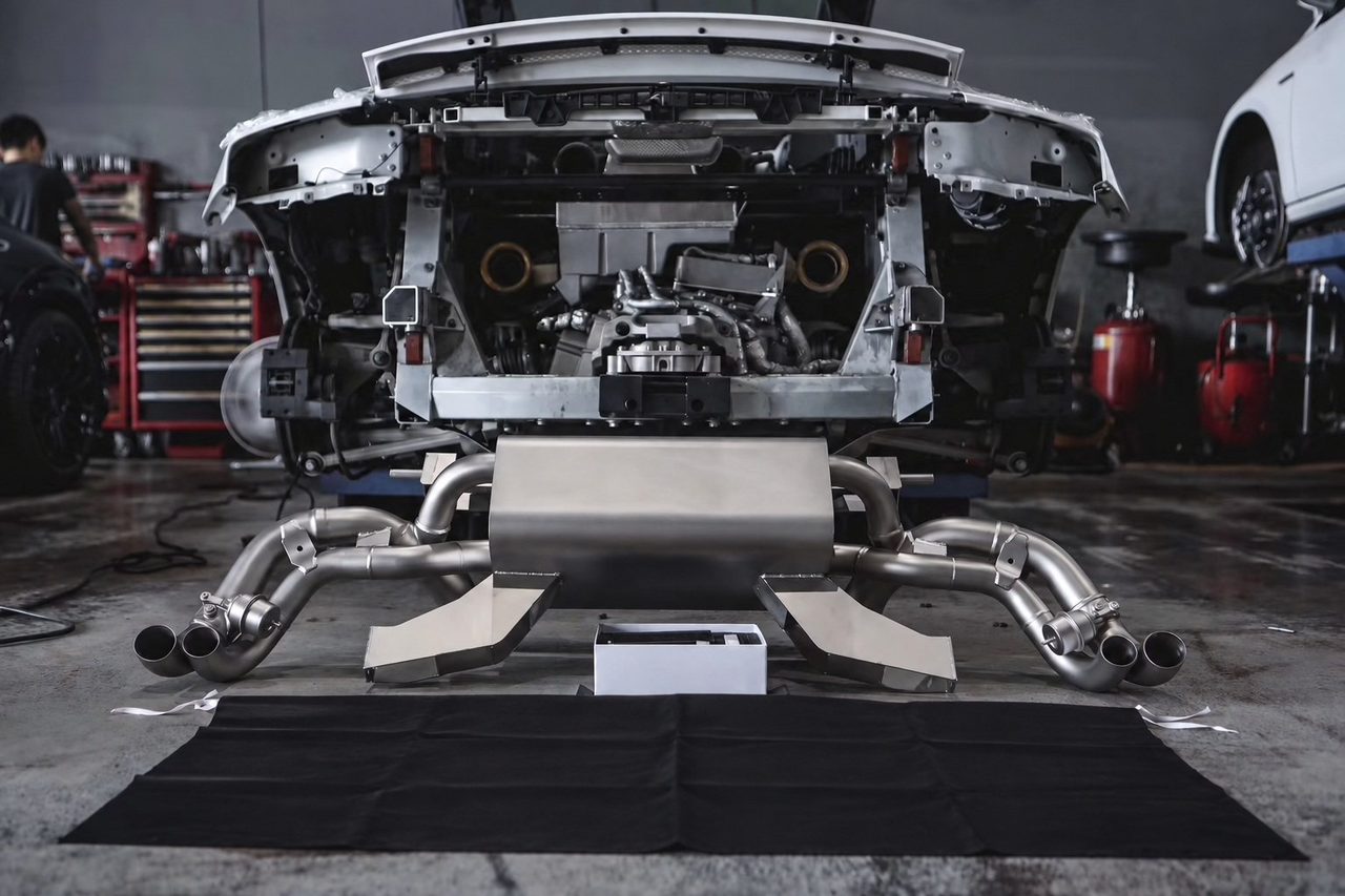 Audi R8 V8 4.2 2013–2016 Abgasanlage aus Titan
