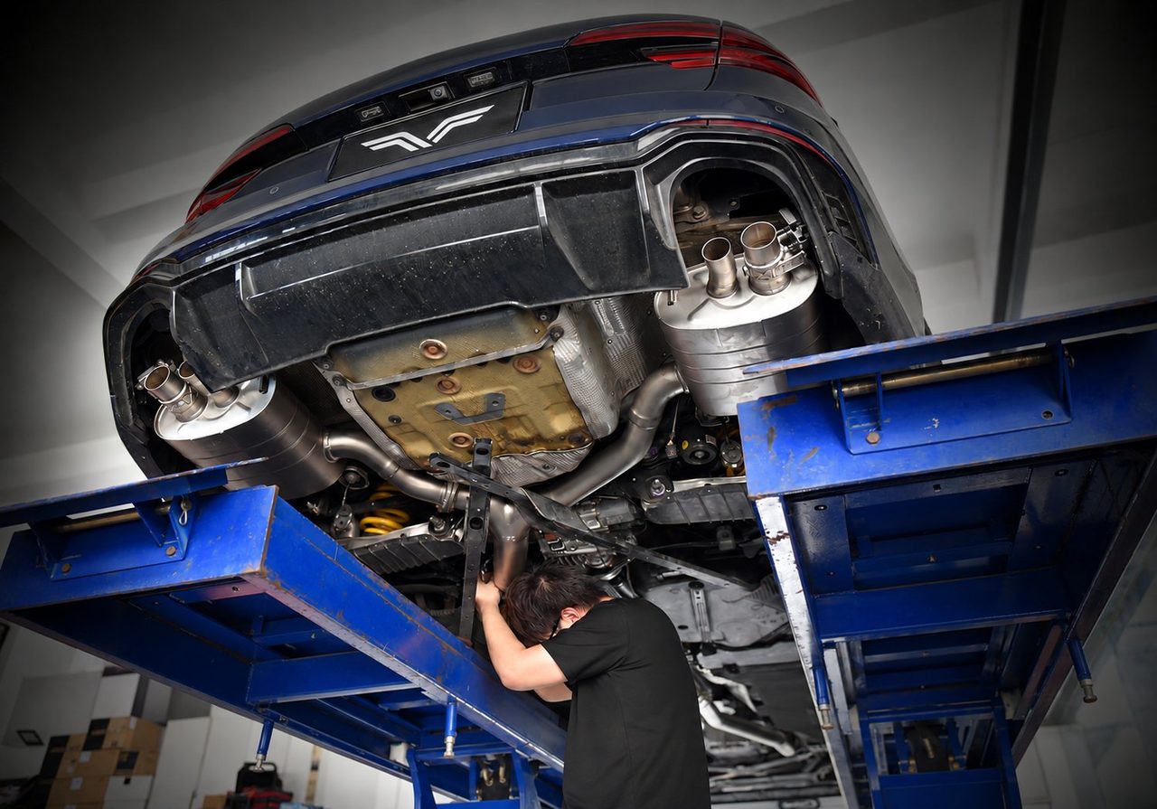 Audi RS4 2.9T Abgasanlage