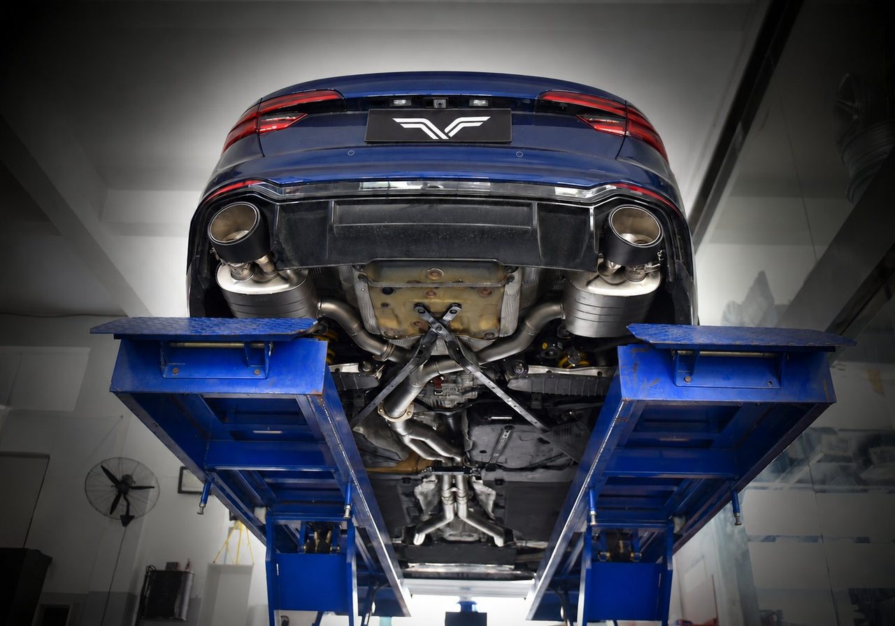 Audi RS4 2.9T Abgasanlage