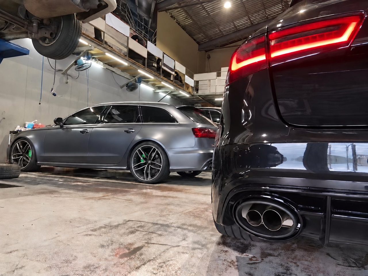Audi RS7 4.0T C7 Vorderrohr / Cat-Back aus Edelstahl