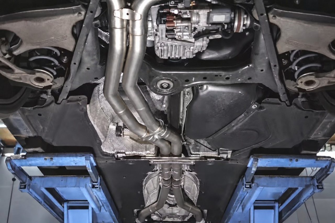 Audi RS7 4.0T C7 Vorderrohr / Cat-Back aus Edelstahl