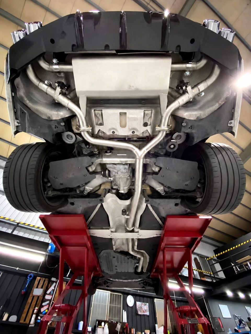 BMW 530i 2021 Abgasanlage