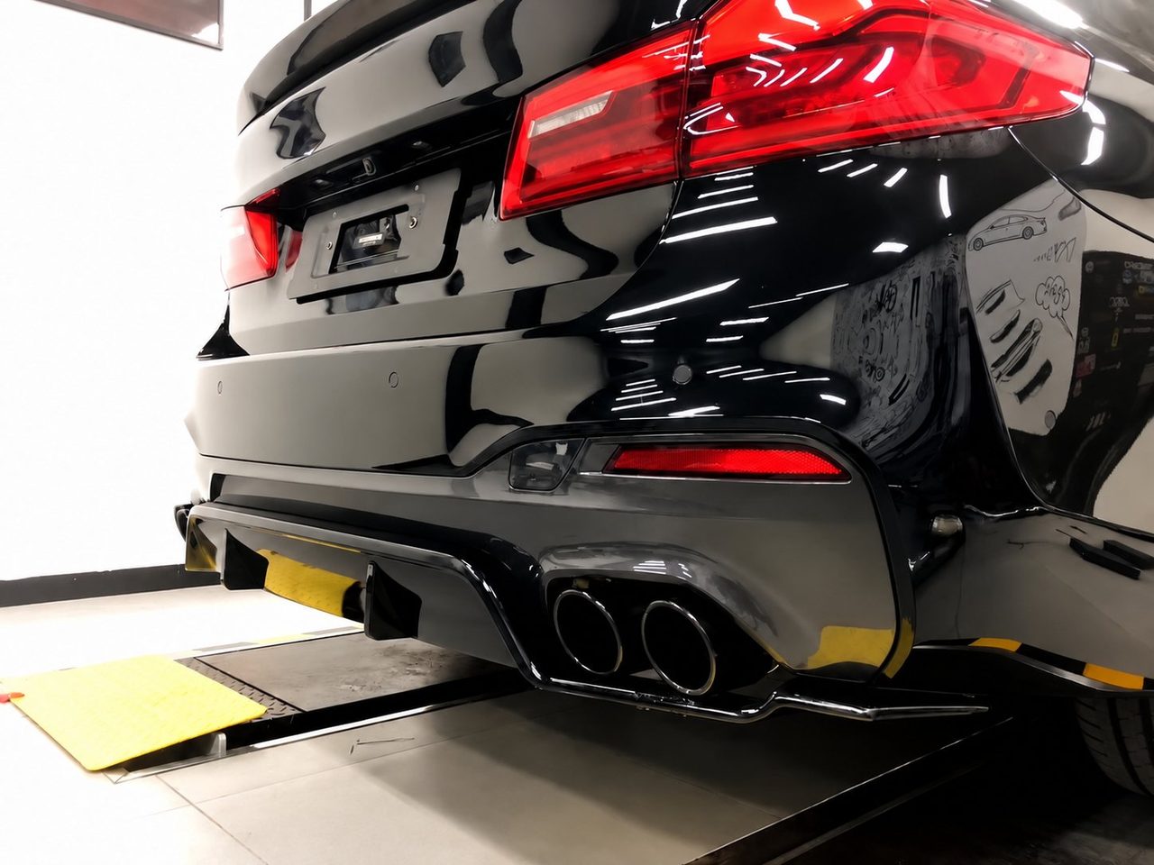 BMW 540 B58 3.0T 2020 Abgasanlage aus Titan