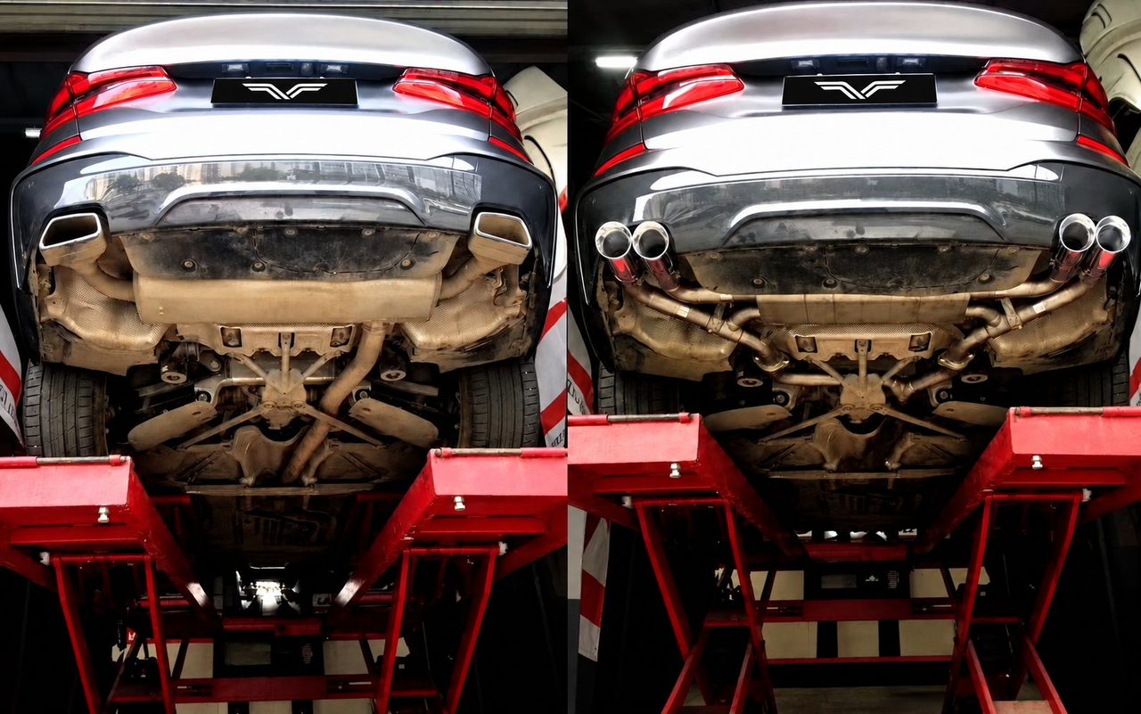 BMW 630 GT 2.0T Abgasanlage