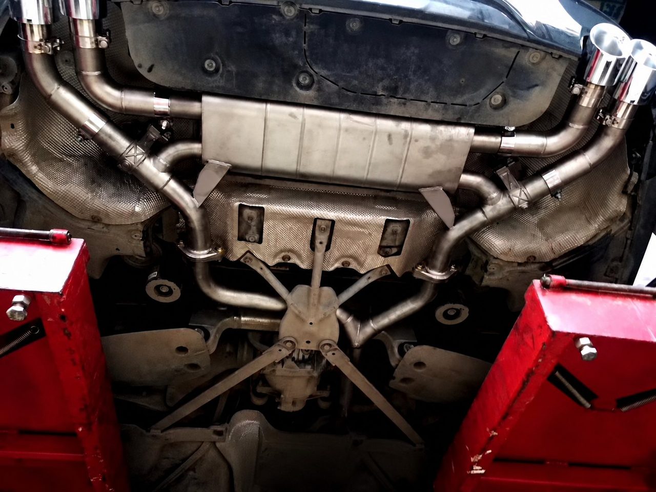 BMW 630 GT 2.0T Abgasanlage