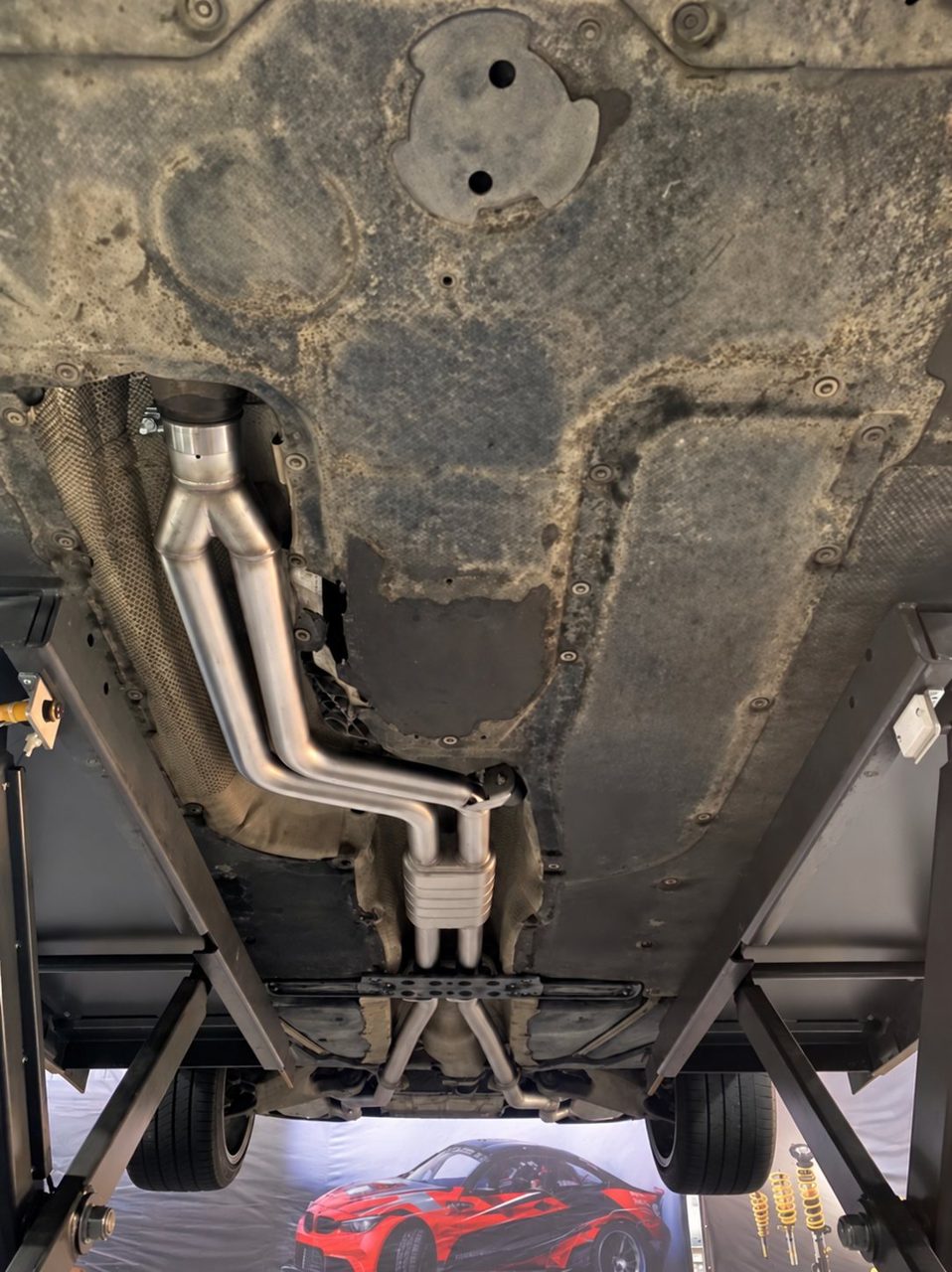 BMW 740i F02 Cat-Back aus Edelstahl