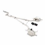 BMW 740i F02 Stainless Cat-back — 5