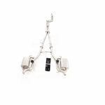 BMW 740i F02 Stainless Cat-back — 6