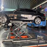 BMW 740i F02 Stainless Cat-back — 9