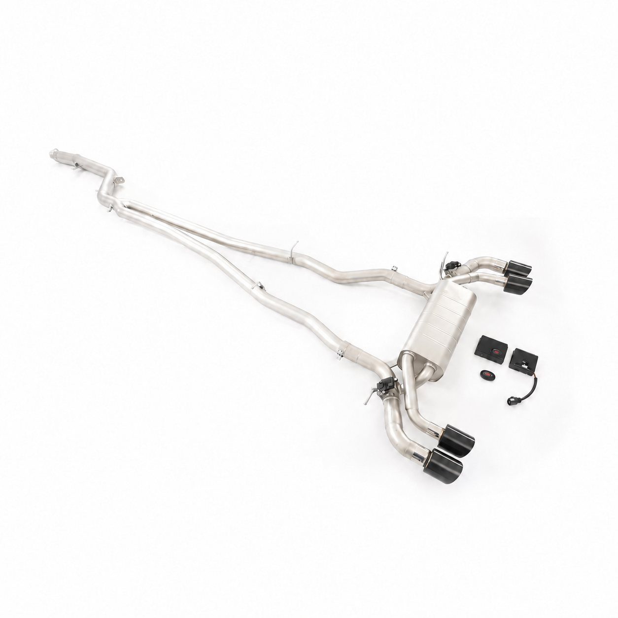 BMW 840i 3.0T Cat-Back, Vierrohr M8-Stil