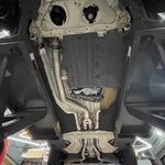 BMW 840i 3.0T Cat-back, quad tips M8 style — 9