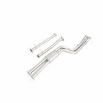 BMW F02 740i 760 style Stainless Cat-back