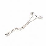 BMW F02 740i 760 style Stainless Cat-back — 2