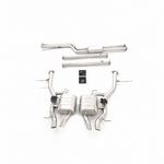 BMW F02 740i 760 style Stainless Cat-back — 5