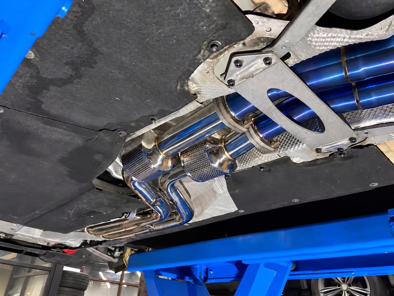 BMW F80 M3 Titanium Cat-back