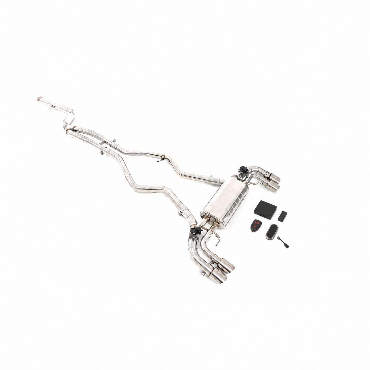 BMW G20 / G21 / G22 340i / 440i Abgasanlage, Vierrohr