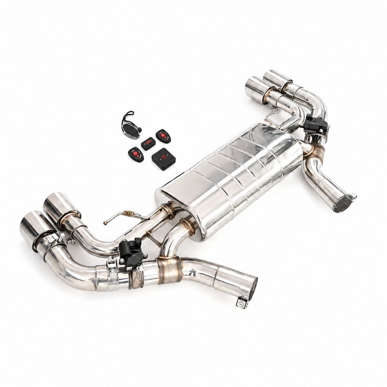 BMW G20 / G21 / G22 340i / 440i Abgasanlage, Vierrohr