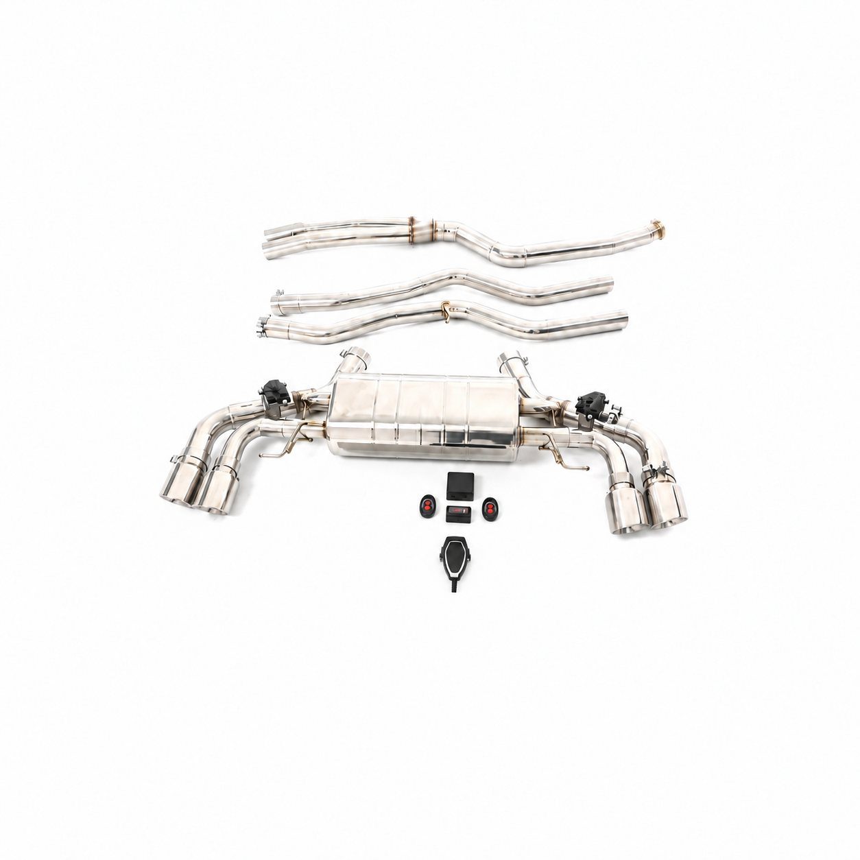BMW G20 / G21 / G22 340i / 440i Abgasanlage, Vierrohr