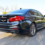 BMW G38 530Li Cat-back, carbon fibre tips — 5