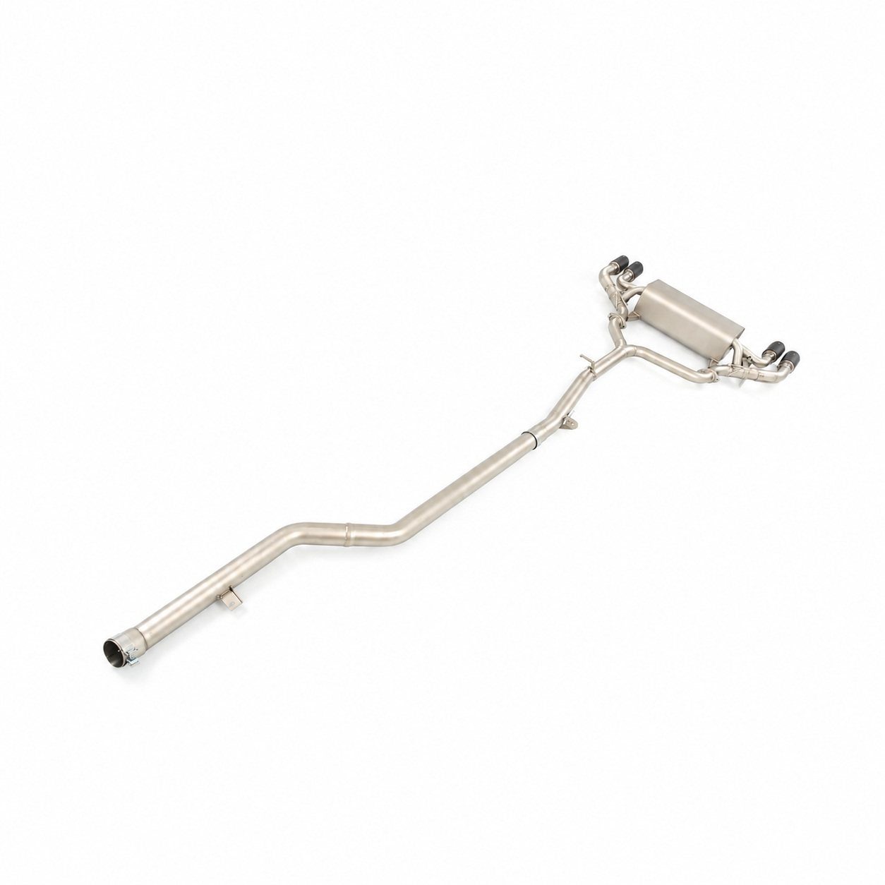 BMW G38 530Li Cat-Back, Carbon-Endrohre