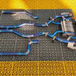 BMW G80 M3 Titanium Cat-back, blue finish — 9