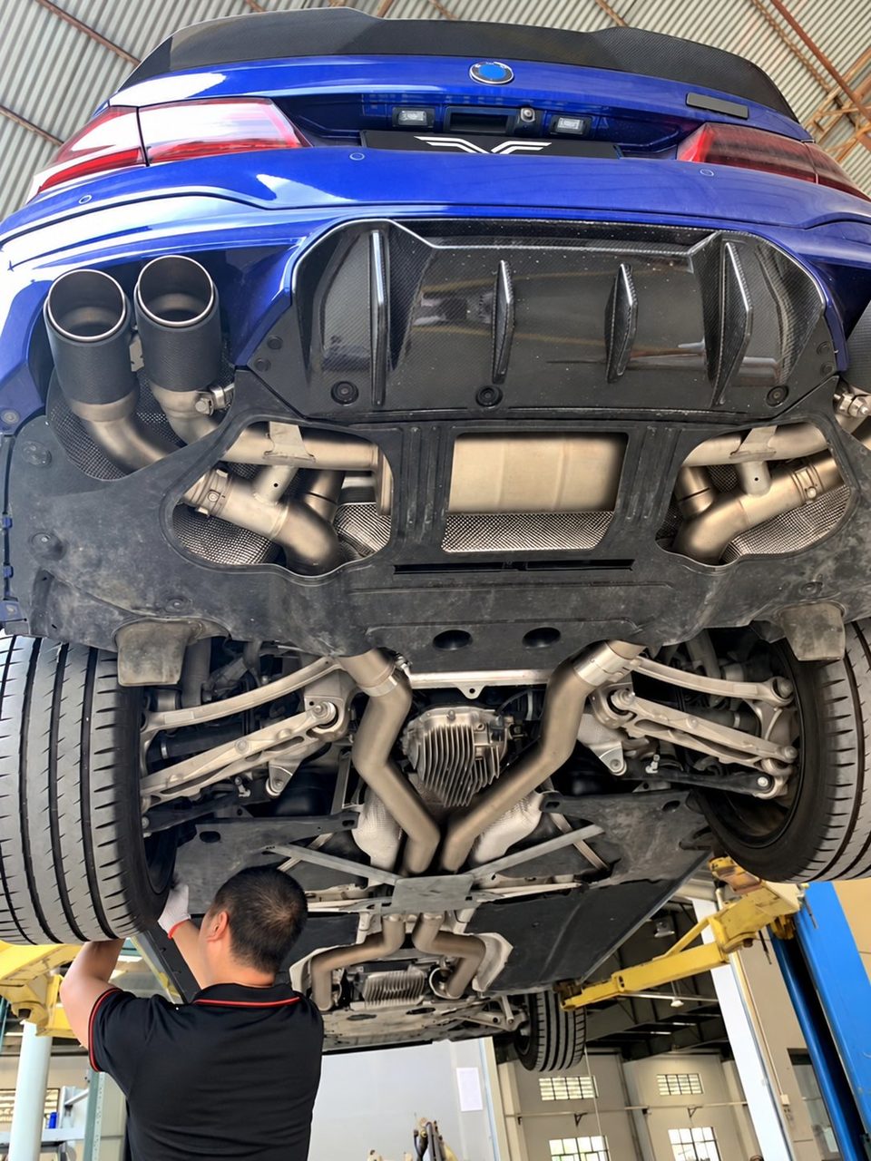 BMW M5 F90 4.4T AWD Abgasanlage