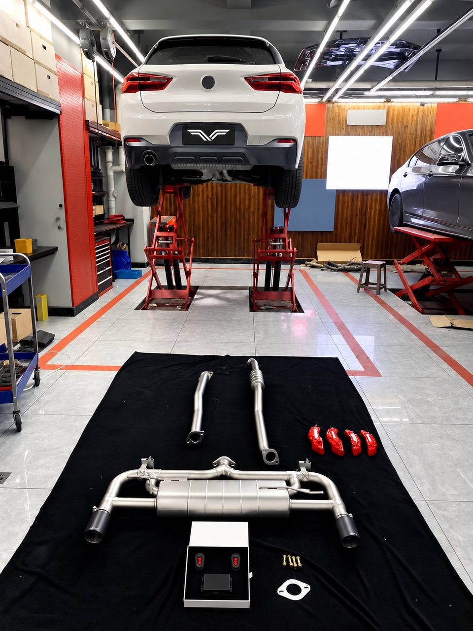 BMW X2 1.5T Abgasanlage
