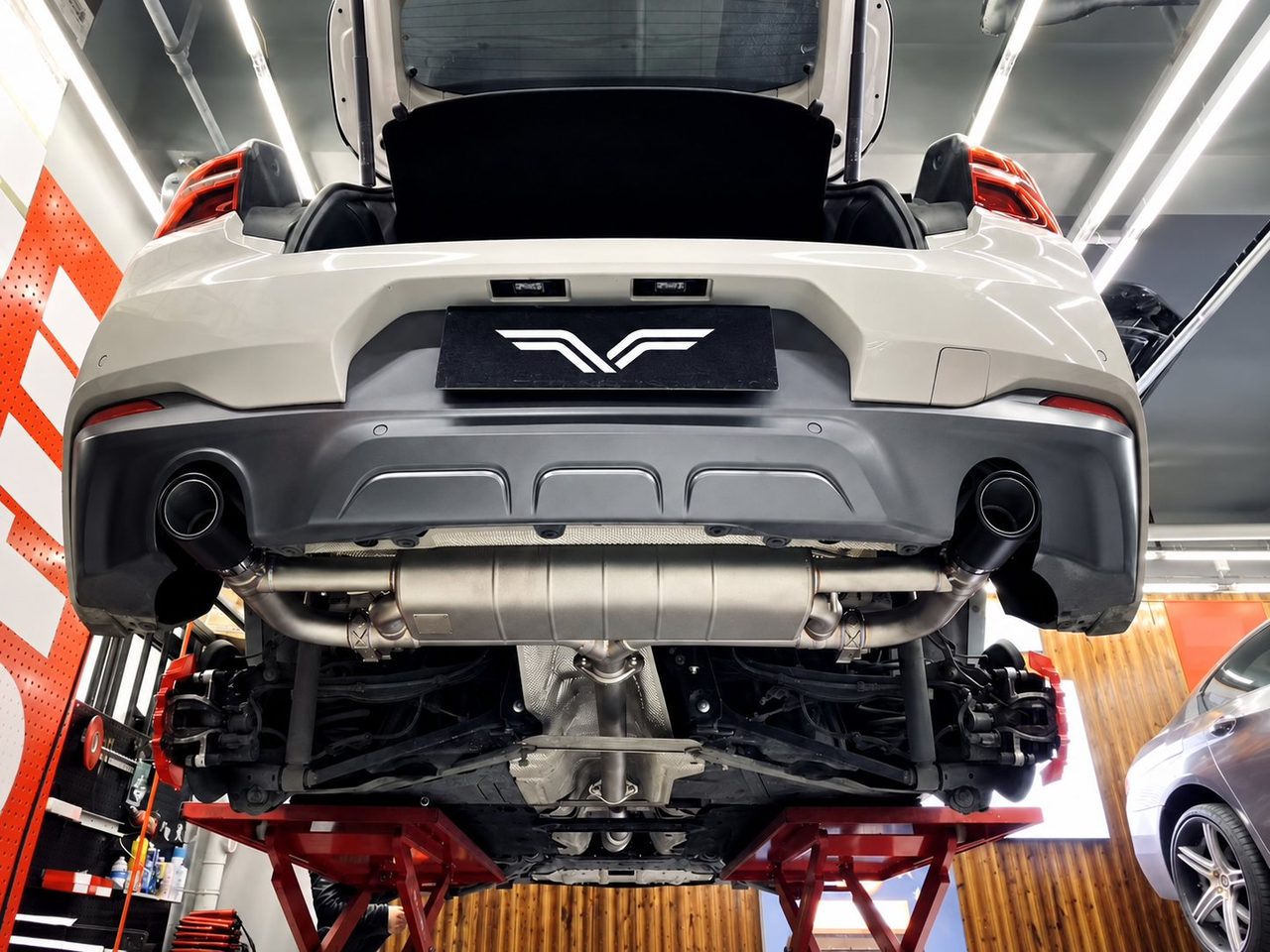 BMW X2 1.5T Abgasanlage