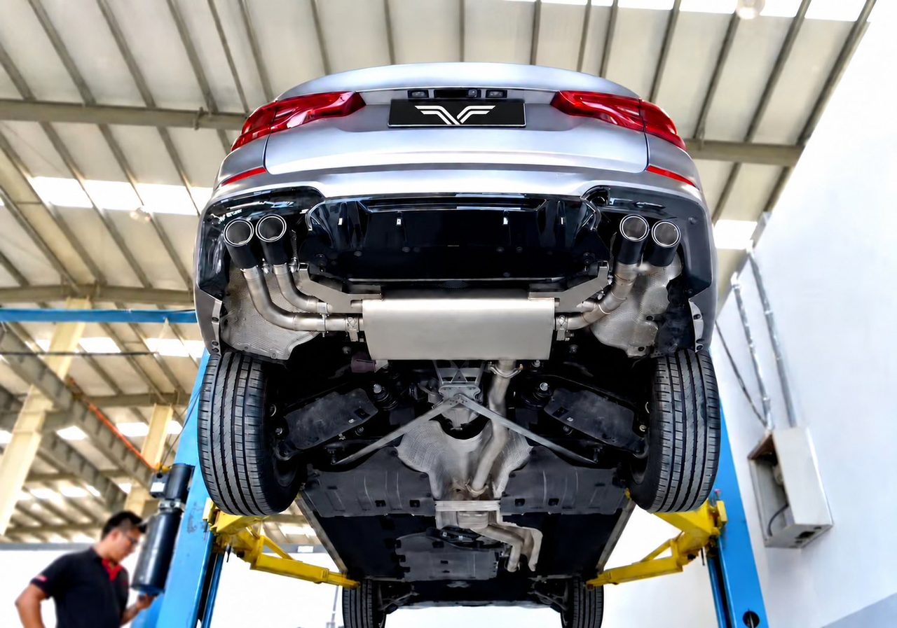 BMW X3 2.0T Abgasanlage