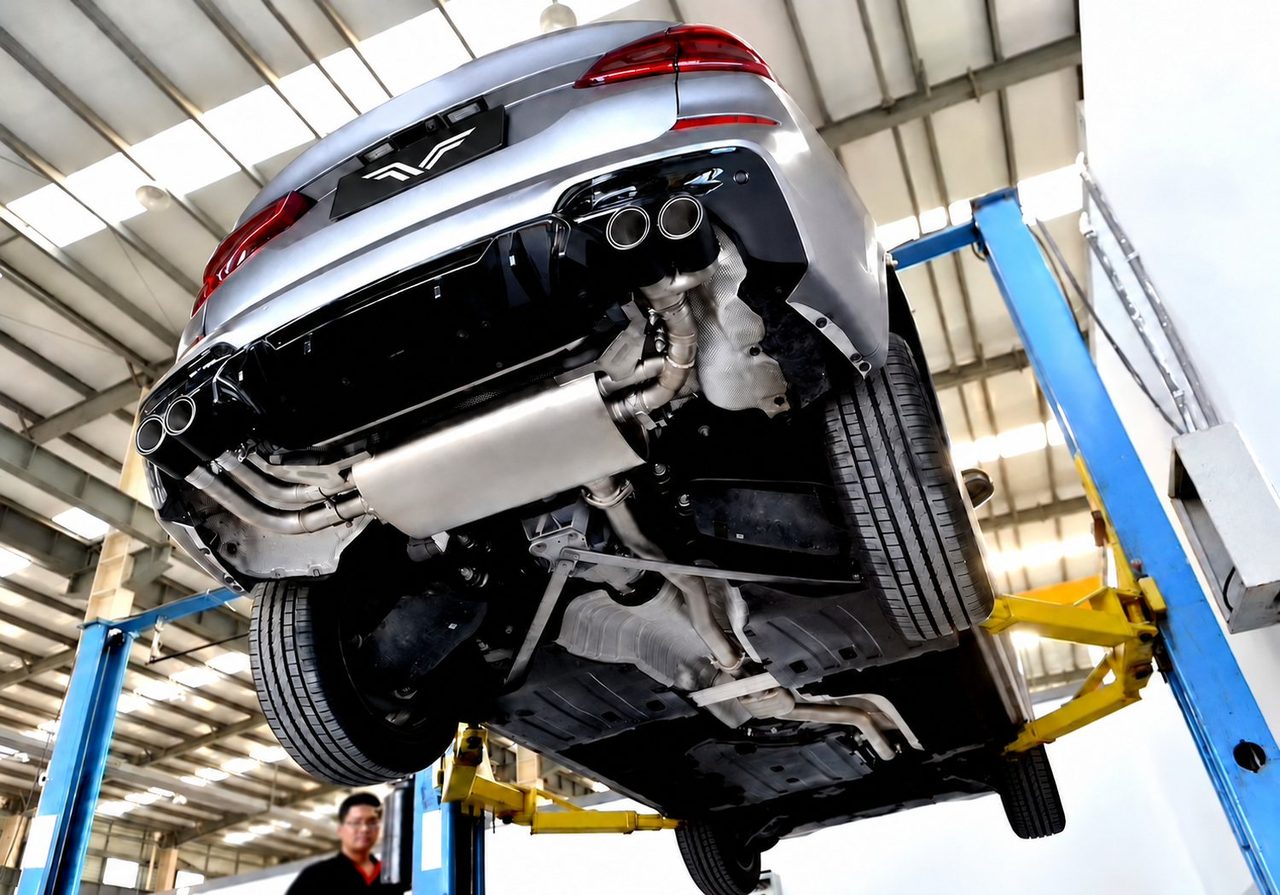 BMW X3 2.0T Abgasanlage
