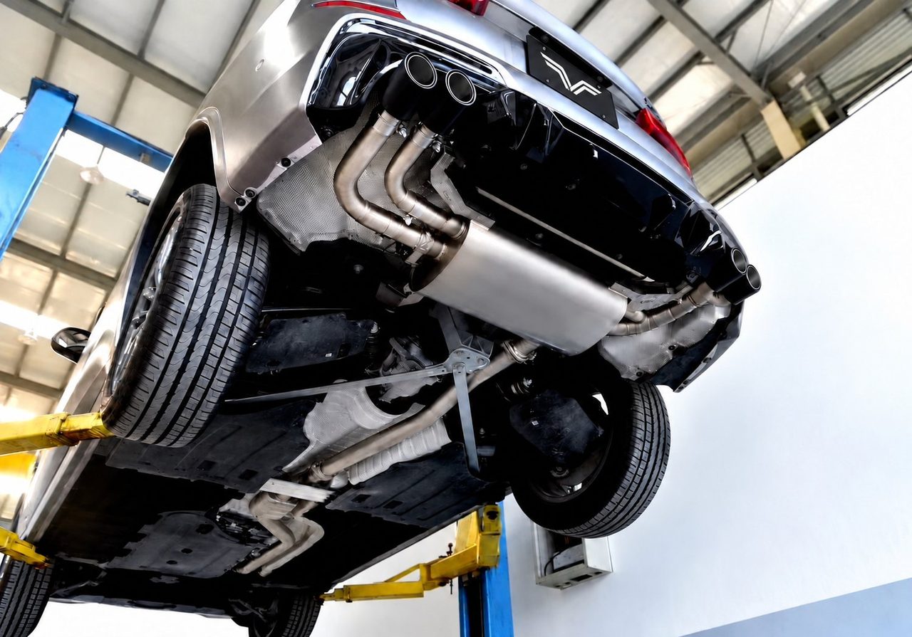 BMW X3 2.0T Abgasanlage