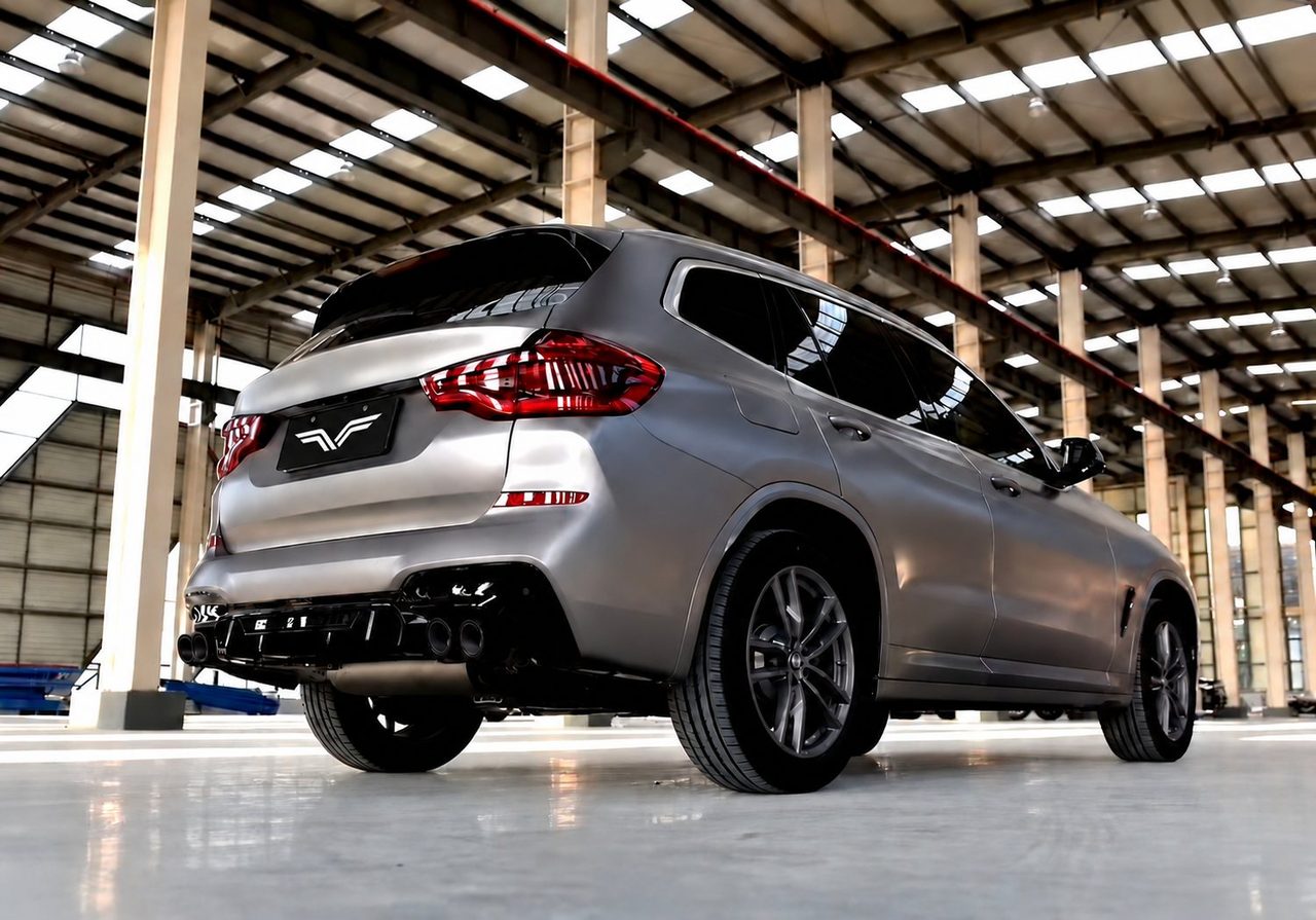 BMW X3 2.0T Abgasanlage