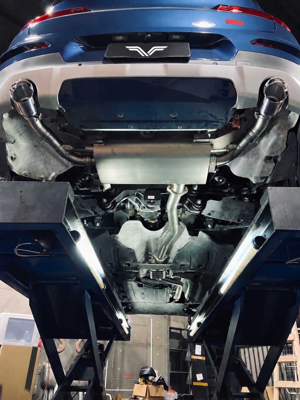 BMW X4 2.0T Abgasanlage
