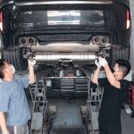 BMW X5 F15 X5M Style Titanium Cat-back — 8
