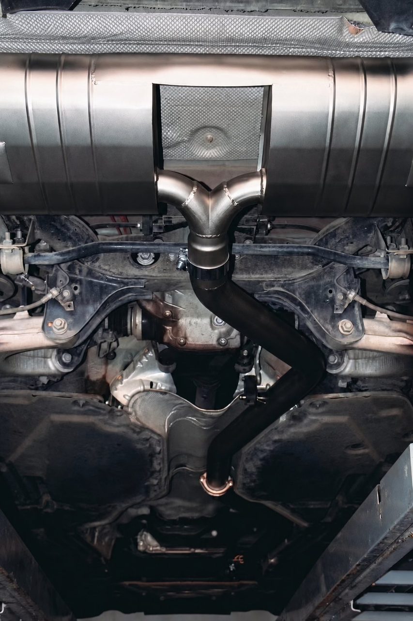 BMW X6 F16 X6M Titanium Cat-back