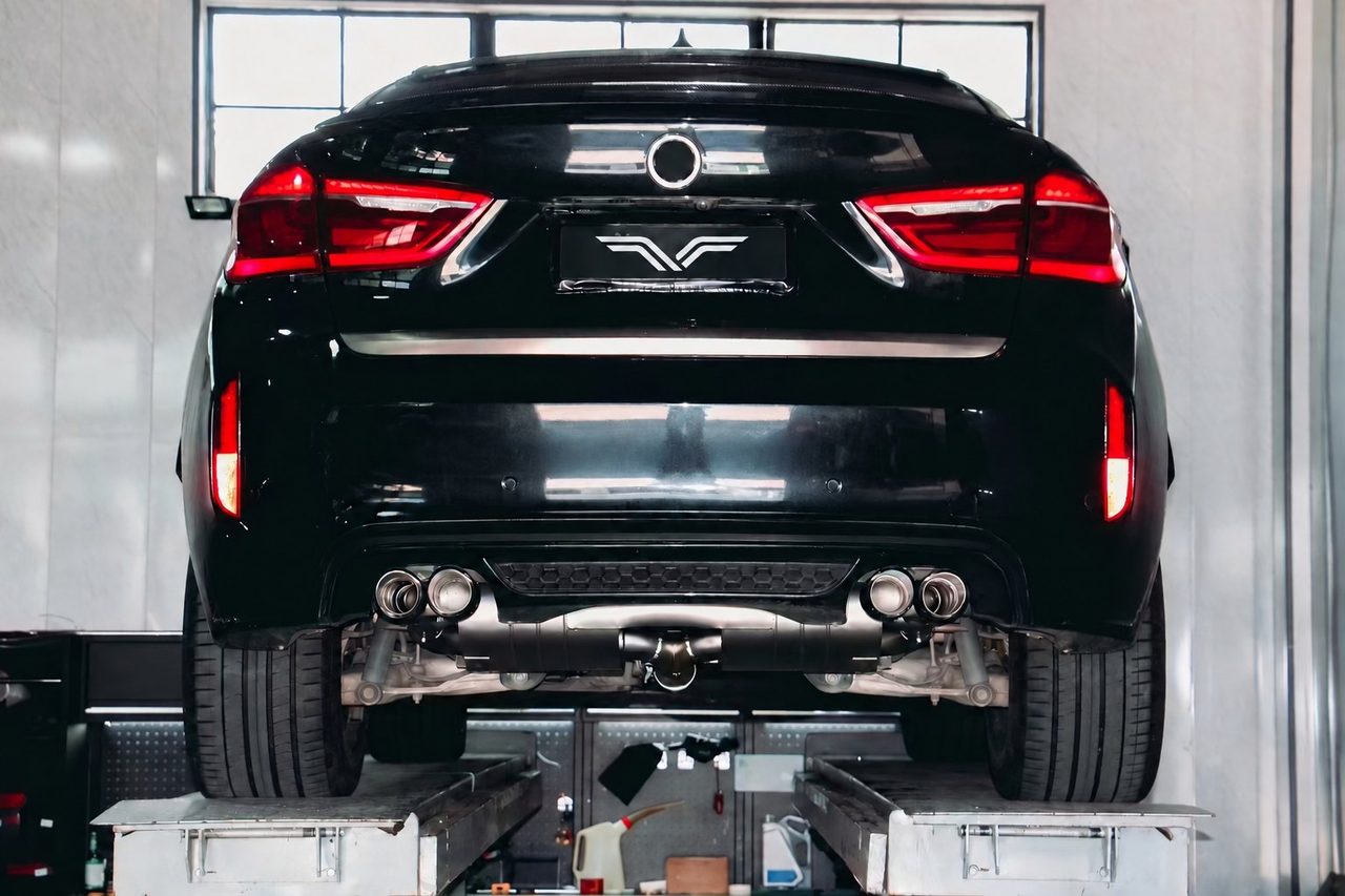 BMW X6 F16 X6M Titanium Cat-back
