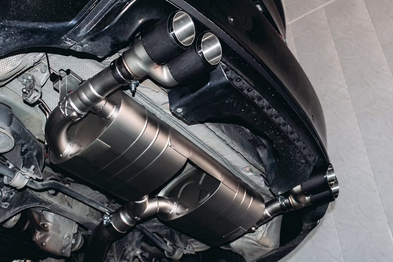 BMW X6 F16 X6M Titanium Cat-back