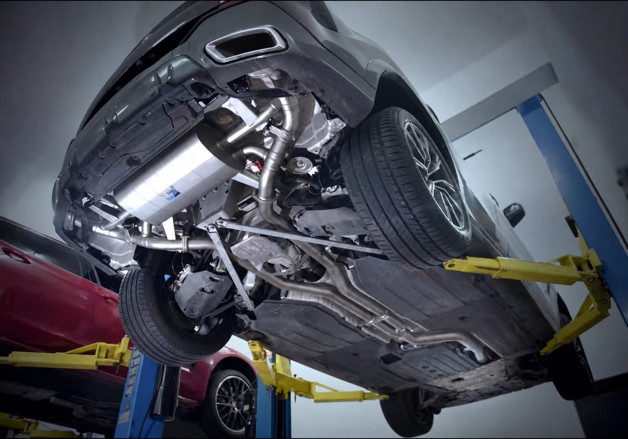 BMW X6 G06 3.0T Abgasanlage