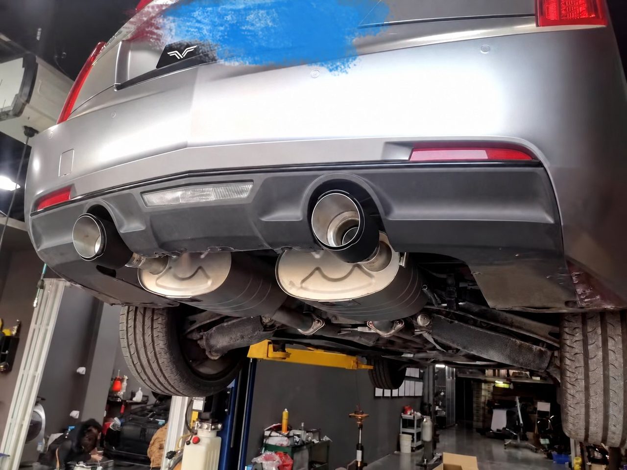 Cadillac ATS-L 2.0T Abgasanlage